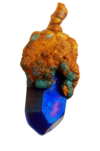 Handgefertigte Azurit Anhänger