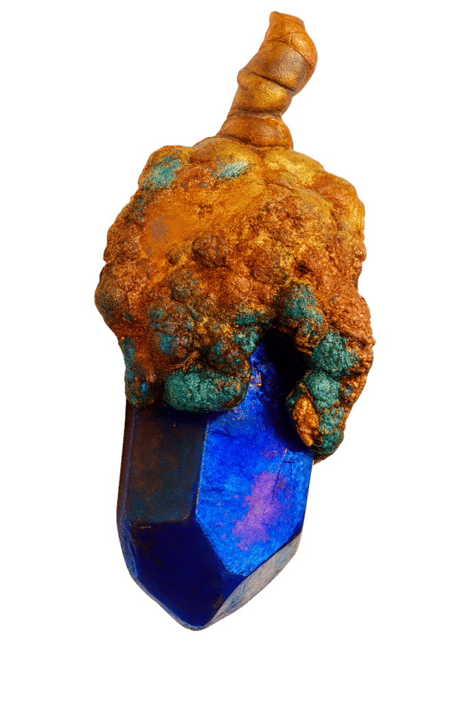 Handgefertigte Azurit Anhänger