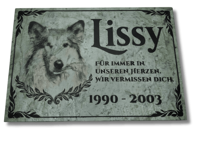 Personalisierte, handgefertigte Gedenktafeln