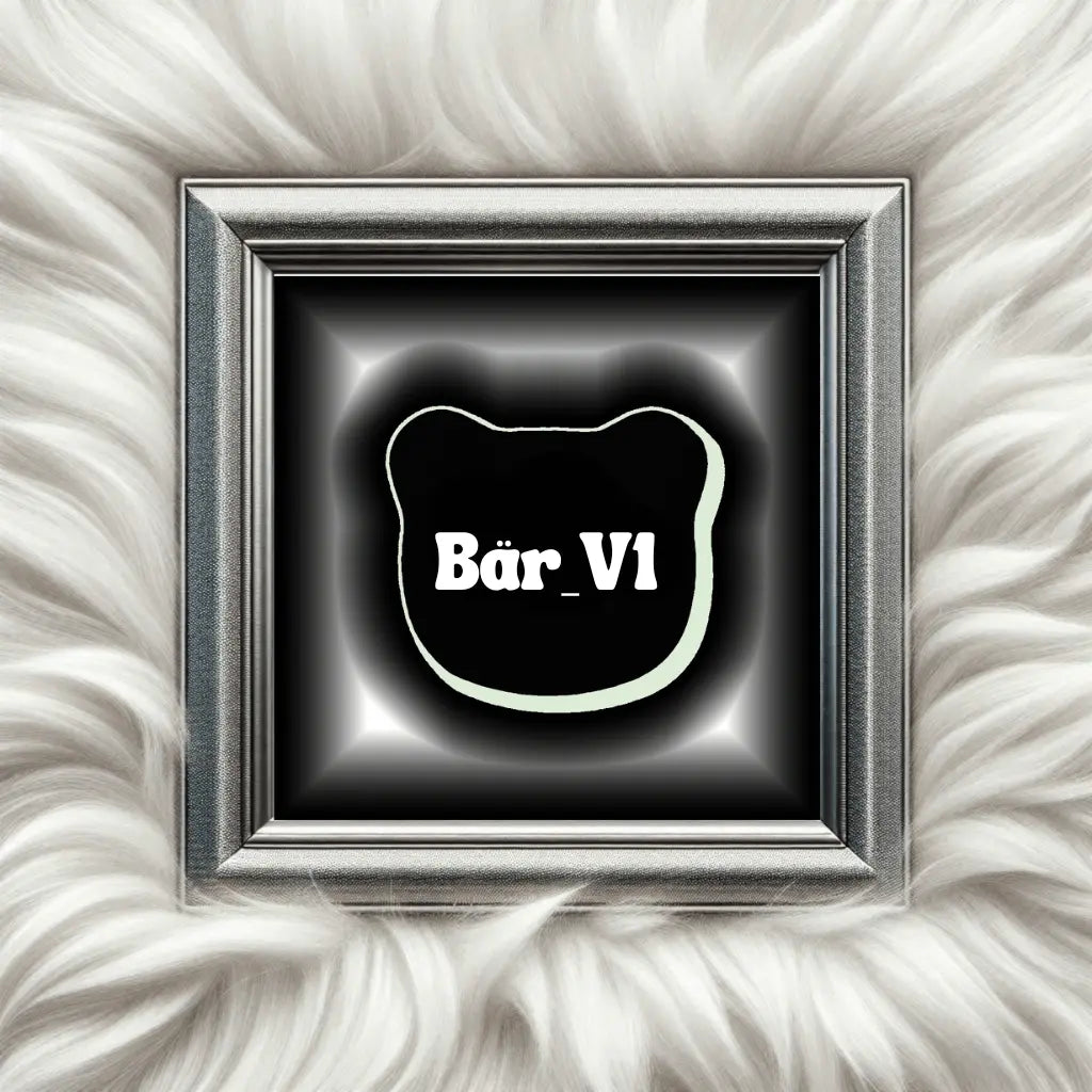 Formvarianten "Bär_V1" - Haustiermarken 
