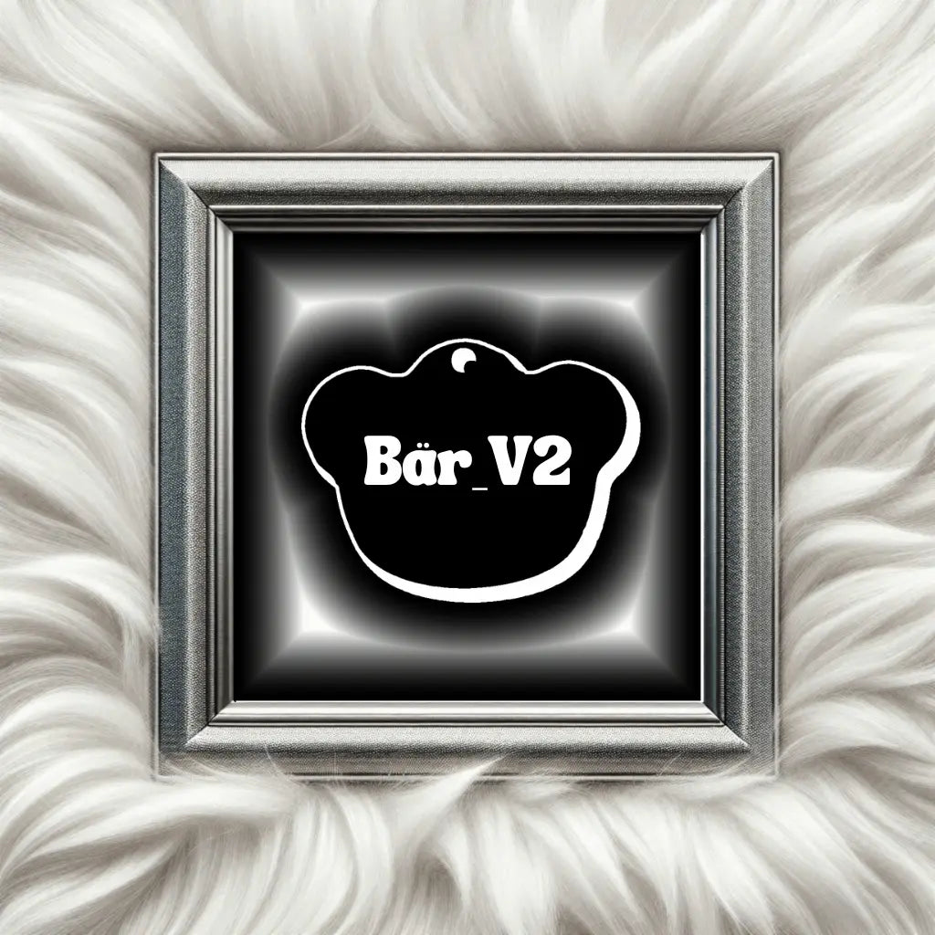 Die Formvariante „Bär_V2“ – Haustiermarken