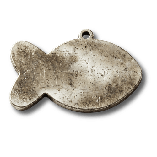 Shape variant "Fish-V1" - Pet tag
