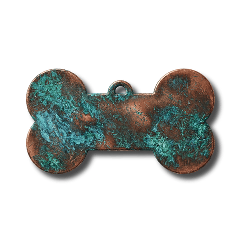 Haustiermarke Antik Patina