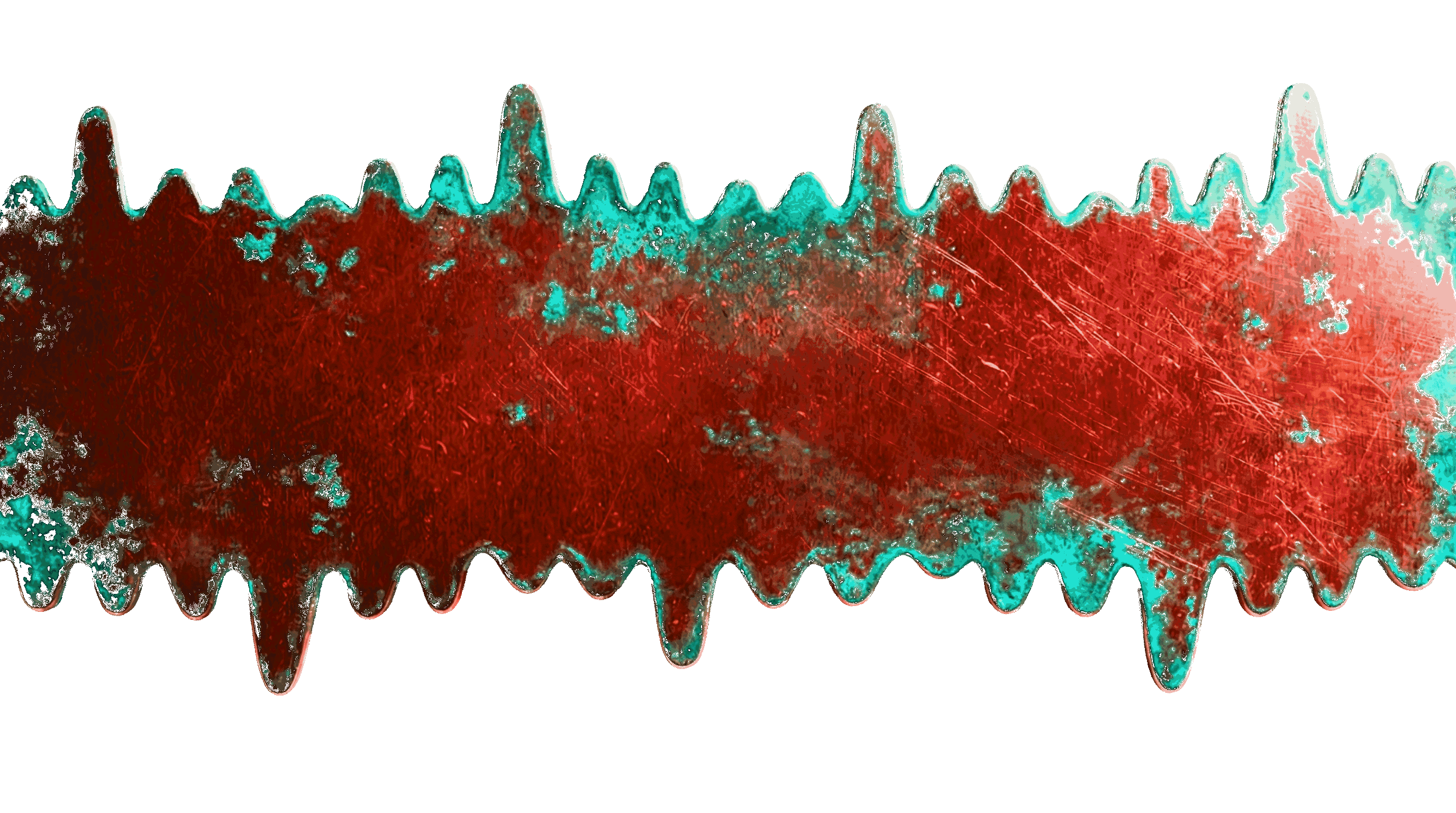Kupfer Banner - mit Lichteffekten