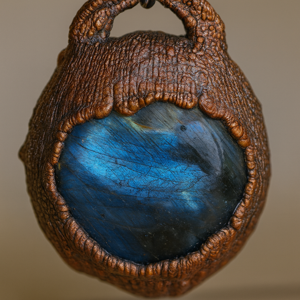 Labradorit Anhaenger - Variante 01