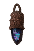 Azurit Kristall Anhaenger (V1) Carpe Noctem Crafts