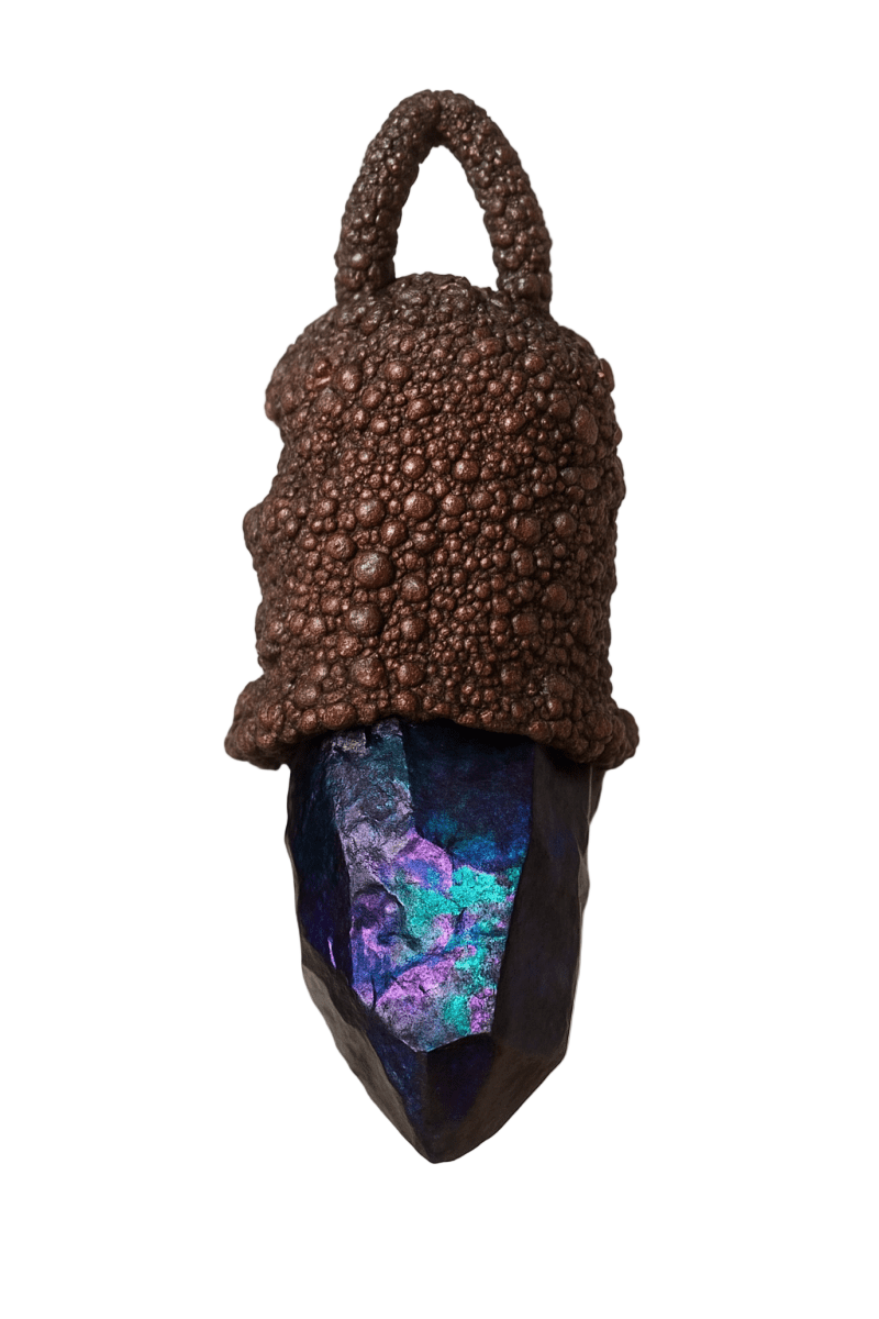 Azurit Kristall Anhänger - (V1)