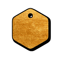 Build - A - Tag, Custom Pet Tag Builder - Hexagon - carpenoctemcrafts - Carpe Noctem Crafts