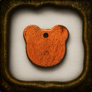 Formvariante "Bär-V3" Haustiermarke - Carpe Noctem Crafts