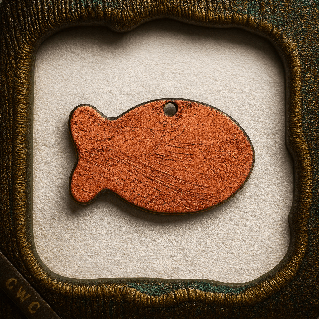 Formvariante "Fisch-V2" - Haustiermarke