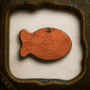 Formvariante "Fisch - V2" - Haustiermarke