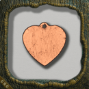 Formvariante "Herz-V1" Haustiermarke - Carpe Noctem Crafts