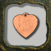 Formvariante "Herz-V1" Haustiermarke - Carpe Noctem Crafts