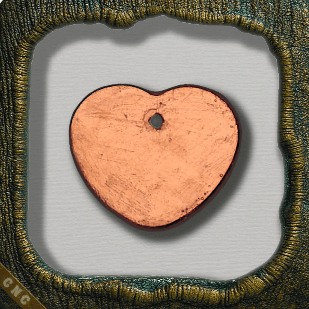 Formvariante "Herz-V3" Haustiermarke