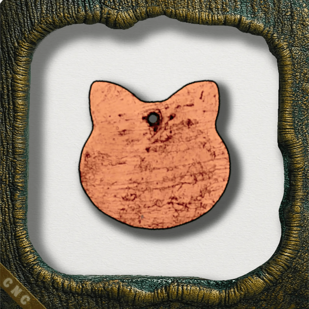 Formvariante "Katze-V3" - Haustiermarke