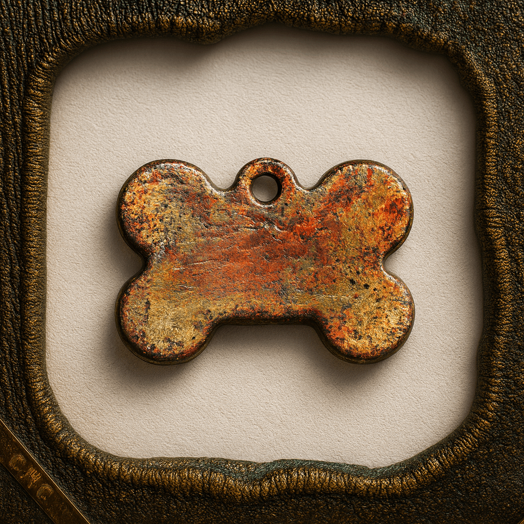 Formvariante "Knochen-V1" - Haustiermarke