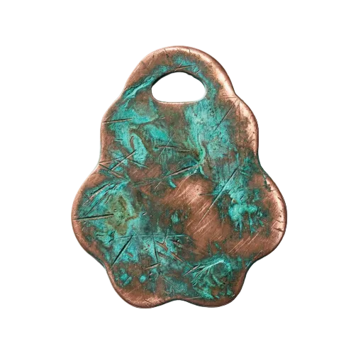 Haustiermarke "Pfote" - Formvariante