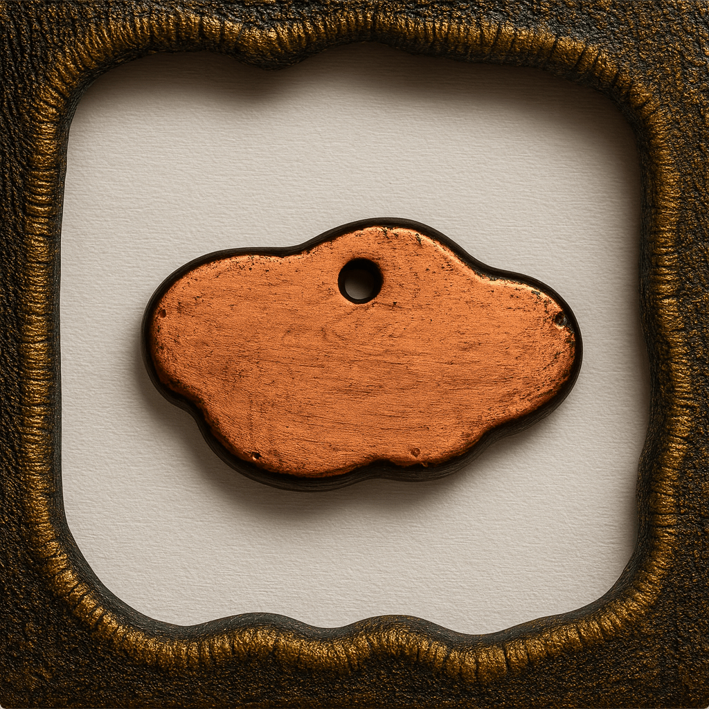 Formvariante "Wolke-V2" - Haustiermarke