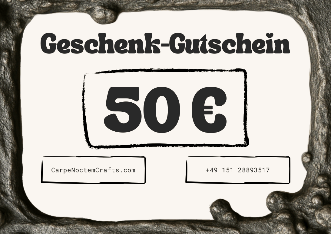 Geschenk - GutscheineCarpeNoctemCrafts