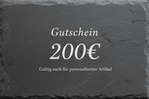 Gutschein 200€ Schiefer