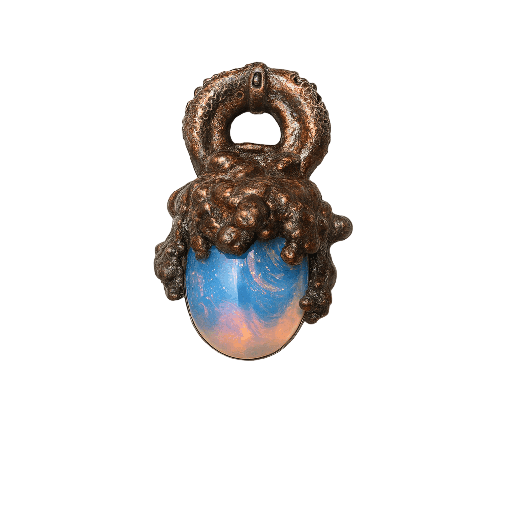 Handgefertigter Cabochon Anhänger (V5)