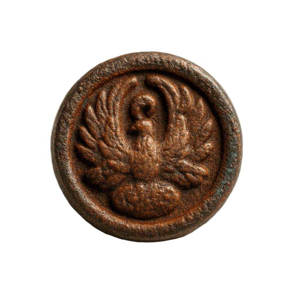 Handgefertigter Siegelring (Größe 19)