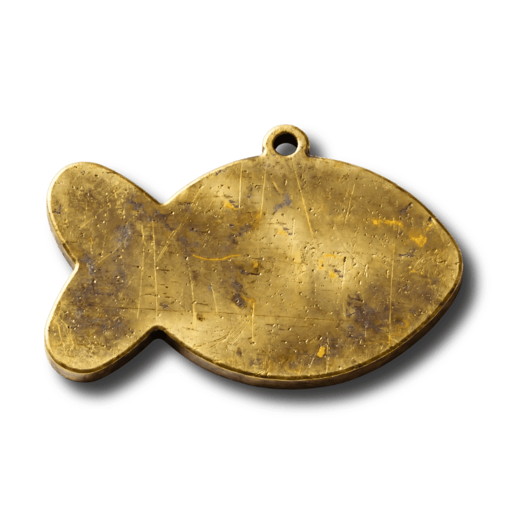 Haustiermarke "Fisch" - Formvariante