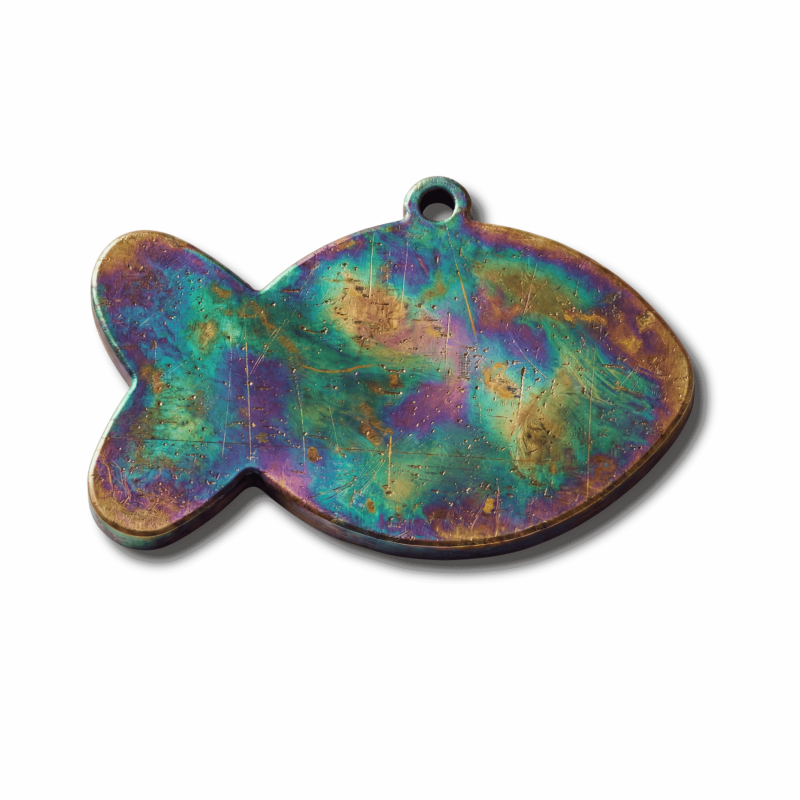 Haustiermarke "Fisch" - Formvariante