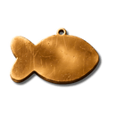 Haustiermarke "Fisch" - Formvariante