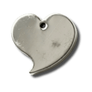Haustiermarke "Herz" - Formvariante