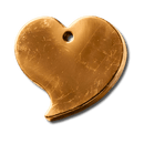 Haustiermarke "Herz" - Formvariante