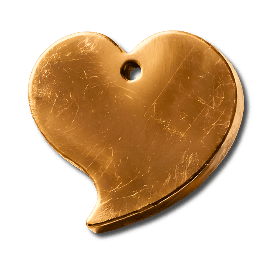 Haustiermarke "Herz" - Formvariante