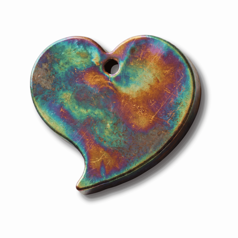 Haustiermarke "Herz" - Formvariante