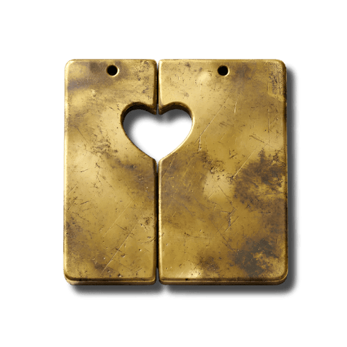 Doppelmarke von CNC aus Messing