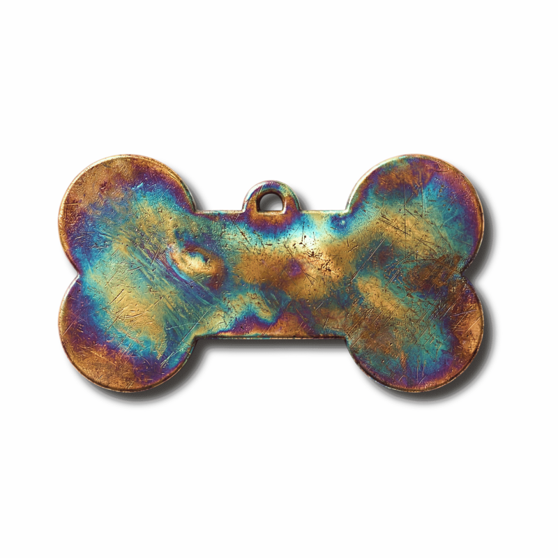 Haustiermarke "Knochen" - Formvariante