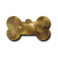 Haustiermarke "Knochen" - Formvariante