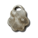 Haustiermarke "Pfote" - Formvariante