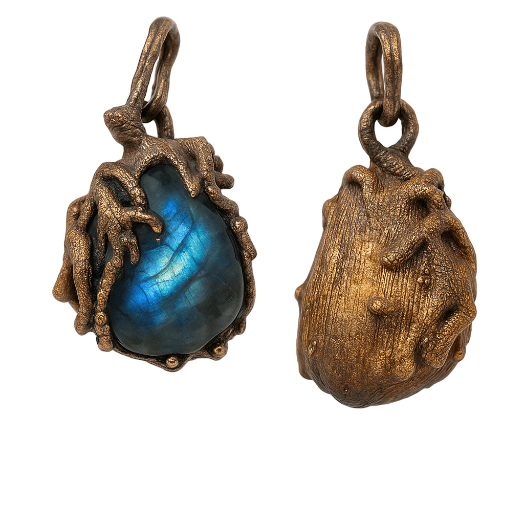 Labradorit Anhänger - Variante 03